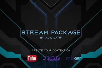 animate stream game overlay, screens, alerts and stingers
