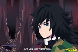 2d animation video, anime animation, 2d cartoon animation, 2d animation