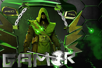 create a perfect 3d logo animation for gaming or business