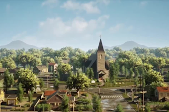 design 3d game environment level design open world map in unity and ue5