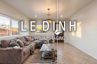 do fast ai virtual staging and realistic room makeover