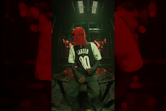 make insane 3d hip hop, rap music video vfx like opium, yeat