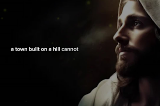 create jesus quotes video for youtube