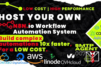 install and config a full setup with n8n automation