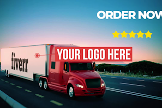 add your logo on truck video