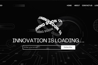create a wordpress maintenance mode and coming soon page