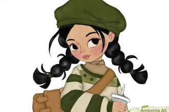 do children book and comic illustrations in the best prices