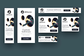 design animated html5 google banner ads