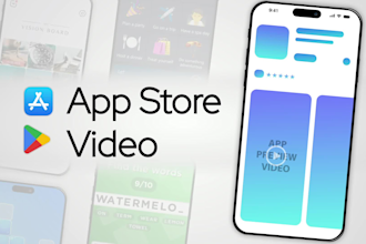 create an app video for the ios app store