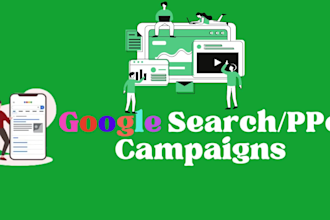 professionally create affordable google ads adwords SEM PPC search ads campaign