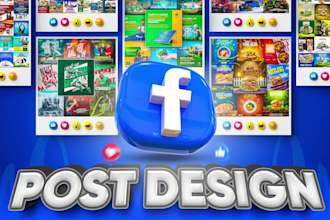 design creative social media post, facebook ads design, instagram post, banners