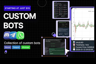 build custom bots for you