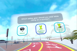 develop an immersive oculus VR simulation or training in unity
