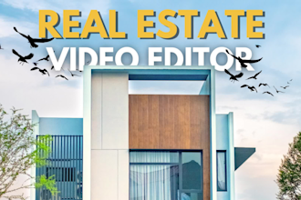 edit real estate promo property listings drone video
