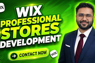 built wix website, wix website design, redesign and development as wix developer