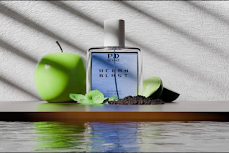 create 3d high quality product animation with bg music and edit as per shots