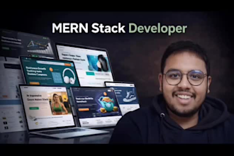 build a responsive mern stack website