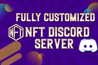 setup a fully custom nft discord server
