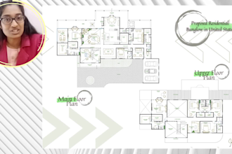 design modern floor plans and interiors