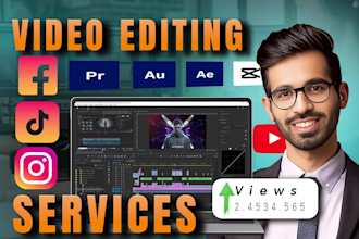 professionally edit videos with color grading and effects