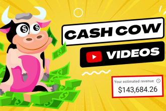 produce faceless cash cow videos with voiceover
