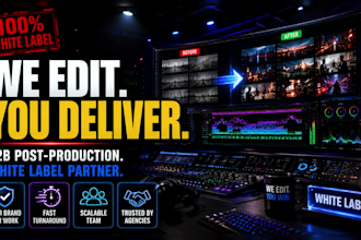 be your b2b white label video editing agency partner