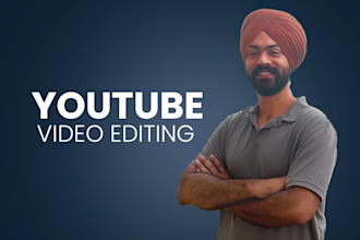 be your dedicated and professional youtube video editor