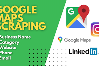 do google map scraping for highquality business leads with emails