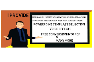 create a professional powerpoint presentation with content
