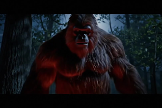 create unique ai generated short film, ai yeti barefoot videos