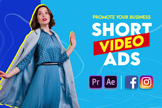 create promotional short video ads for facebook, instagram using ai voiceover