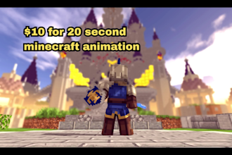 create high retention minecraft animation for youtube shorts