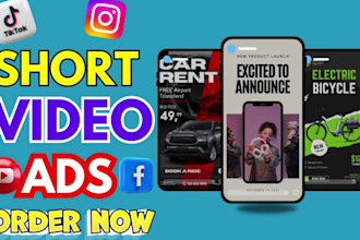 create promotional marketing video ad or commercial short video ads for business