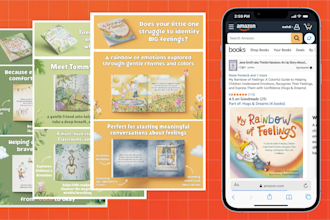 design amazing amazon a plus content for amazon KDP