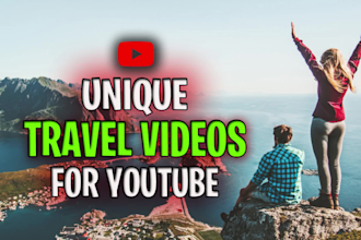 create travel videos for youtube