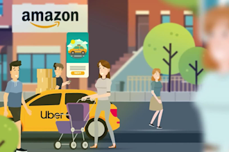 create custom 2d explainer video animation
