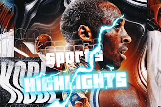 edit sports highlights, sports videos of basketball and football