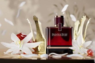 do 3d perfume animation 3d product animation, amazon video and shopify video