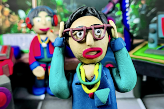 create unique 3d claymation animation for music and commercials