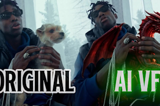 edit your rap music video with ai special effects