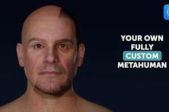 create a custom metahuman based on your 3d model or photos
