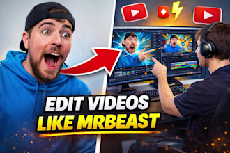 edit your youtube videos in mrbeast style