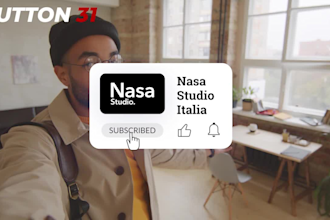 create a perfect youtube subscribe, like and bell animation