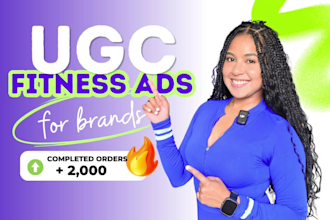 be your fitness and wellness ugc model for ads