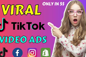 create tik tok video ads and dropshipping product tiktok ads