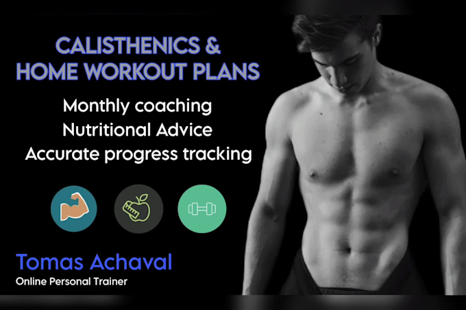 Calisthenics home workout online plan