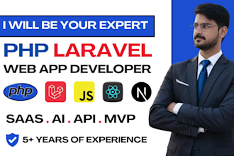 be your expert PHP laravel developer and backend developer