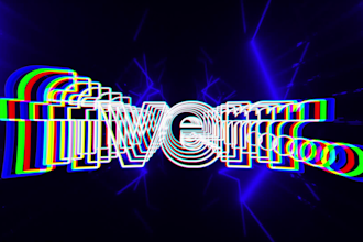 design  a unique vj and dj visuals set with your logo