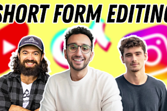 edit instagram reels, youtube shorts and tiktok videos like alex hormozi