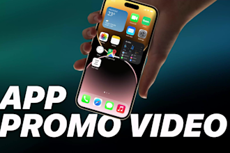 create powerful app promo video to promote your mobile app
